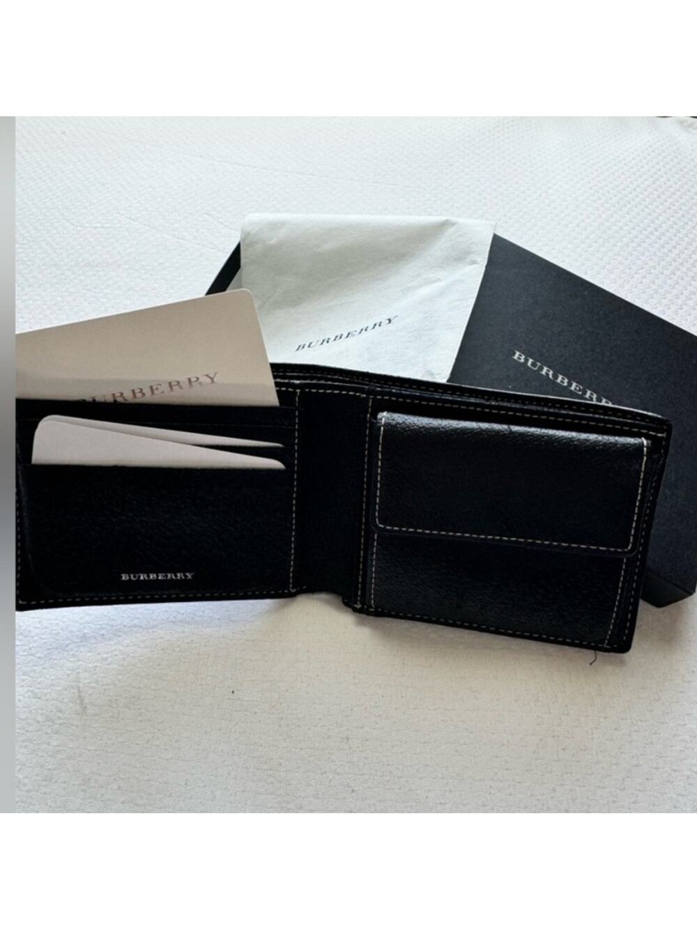 Burberry Men’s Black Wallet